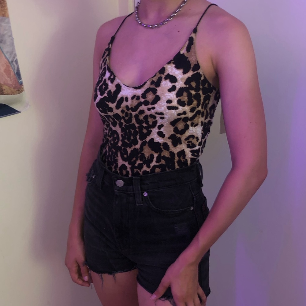 Cheetah Print Body Suit